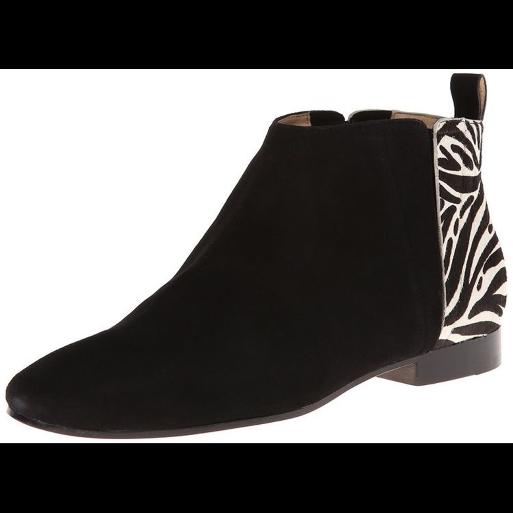 Cole Haan Embury Booties black and zebra